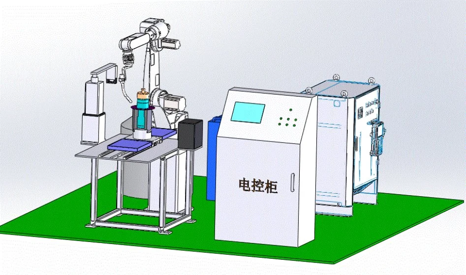 One-Touch Control of Automatic Loading and Unloading TIG Welding Machine